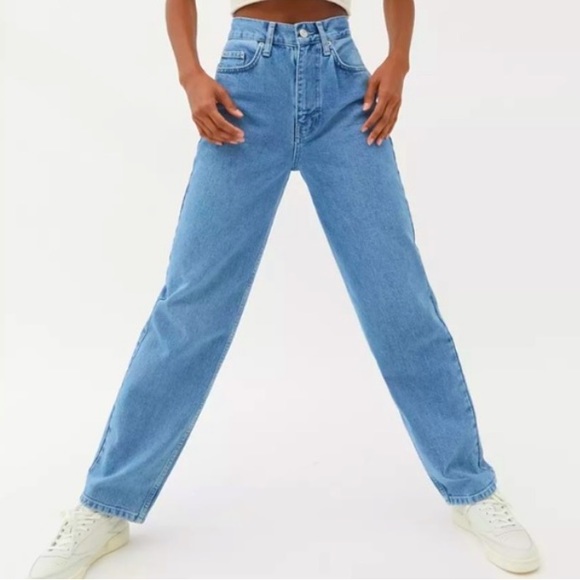 URBAN OUTFITTERS BDG HIGH RISE BAGGY JEANS - Picture 1 of 5